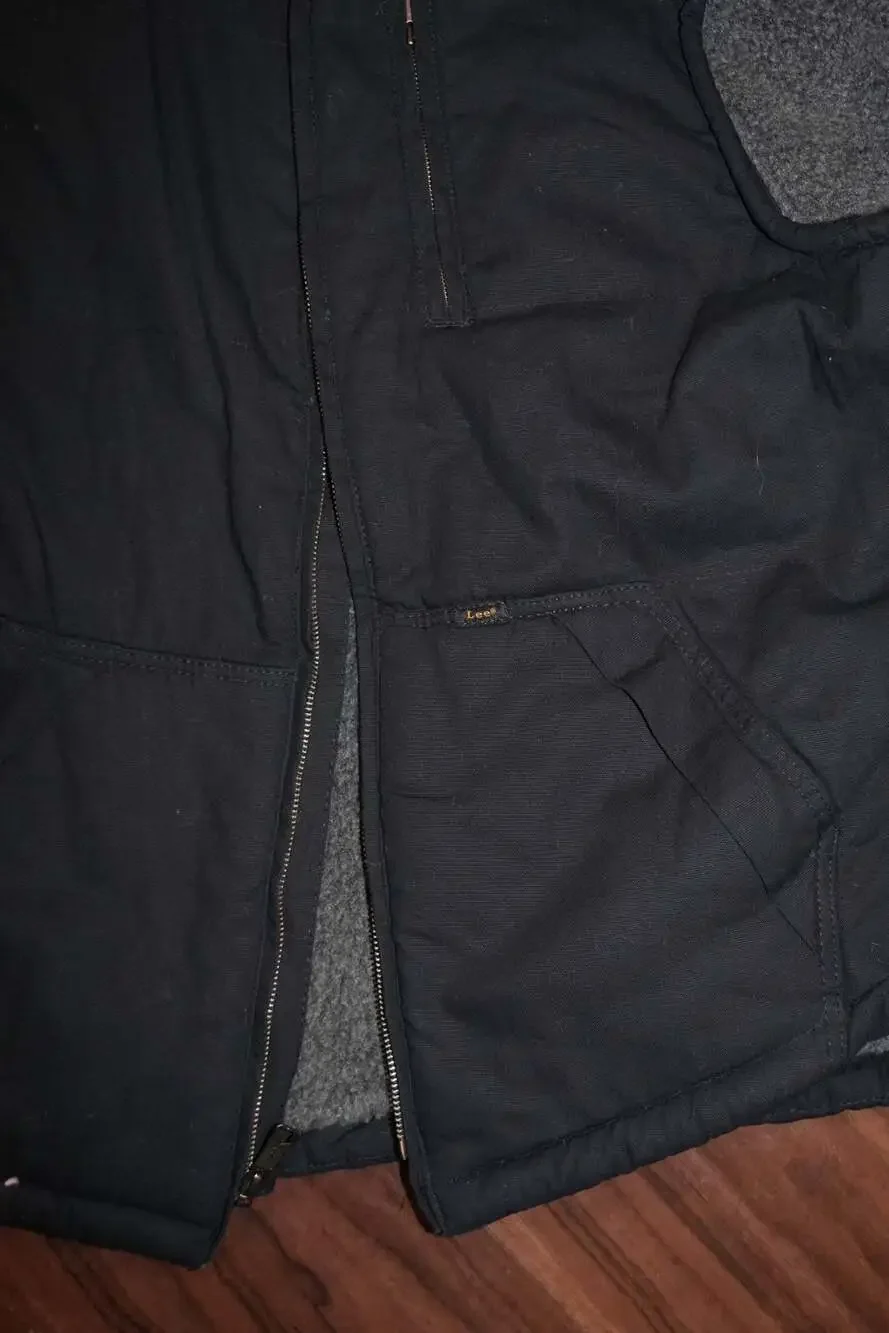 Lee Premium Select The Workwear Sherpa-Lined Canvas Vest